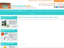 Tablet Screenshot of huntingridgeliving.com